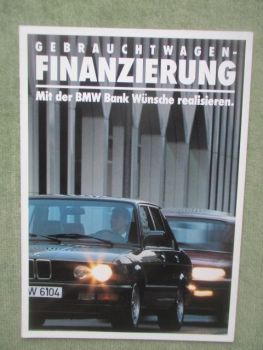 BMW Gebrauchtwagen Finanzierung 1988