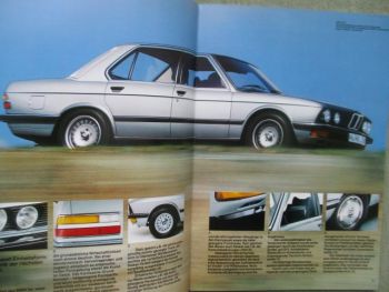 BMW 518 520i 525i 528i September 1982 Niederländisch E28