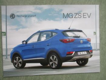 MG ZS EV Zubehör Katalog