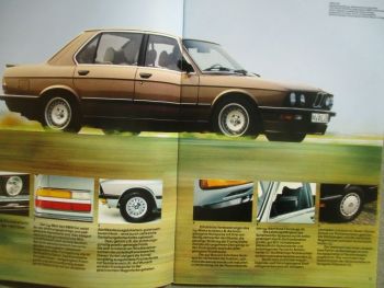BMW 518i 520i 525i 528i M535i E28 September 1984