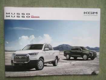 KGM Musso +Grand Katalog März 2025