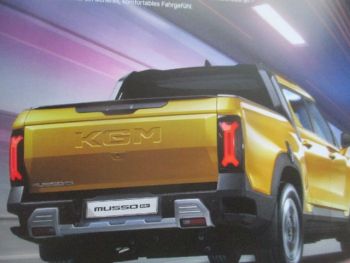 KGM Musso EV September 2025