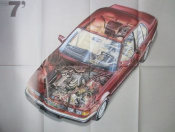 BMW Die sieben Jahre 7er Reihe E32 Box Vorstellung 1986