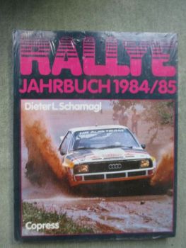 Copress Dieter L. Scharnagl  Rallye Jahrbuch 1984/85 NEU