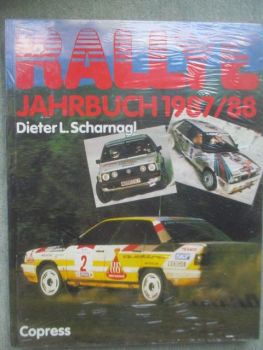 Copress Dieter L. Scharnagl  Rallye Jahrbuch 1987/88 NEU