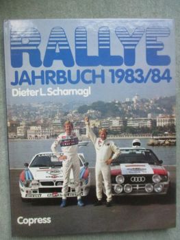 Copress Dieter L. Scharnagl  Rallye Jahrbuch 1983/84