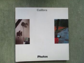 Opel Calibra Photos Großformat Buch 1990 Rarität