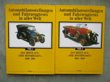 Steiger Automobilausstetllungen und Fahrzeugtests in aller Welt
