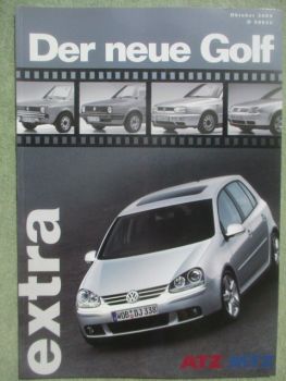 ATZ MTZ extra Der neue Golf Oktober 2003
