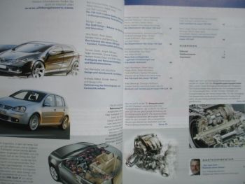 ATZ MTZ extra Der neue Golf Oktober 2003