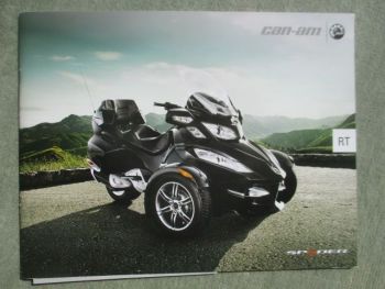 can-am Spyder RS +RT Katalog +Preisliste 2010