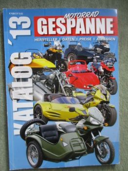 Motorrad Gespanne Katalog 2013