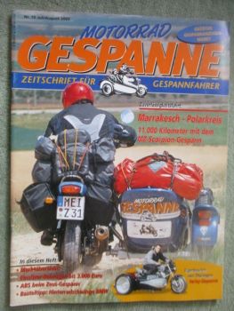 Motorrad Gespanne Juli/August 2002