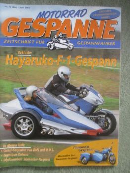 Motorrad Gespanne März/April 2003