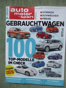 auto motor & sport Spezial Gebrauchtwagen 2026