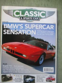 Classic & Sports Car March 2004