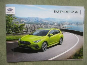 Subaru Impeza November 2025 +Preisliste