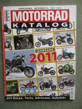 Motorrad Katalog Jahrgang 2011