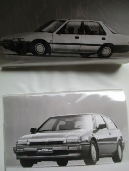 Honda Accord 3.Generation Presseordner Vorstellung +Fotos 1986/87