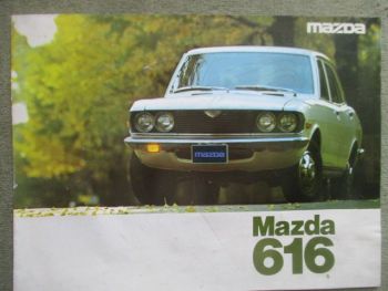 Mazda 616 Prospekt Limousine +Coupé Deutsch