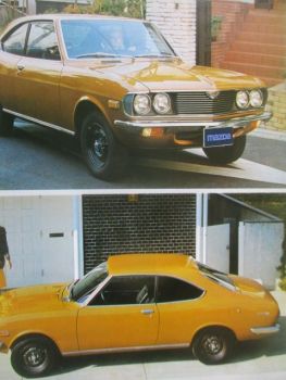 Mazda 616 Prospekt Limousine +Coupé Deutsch