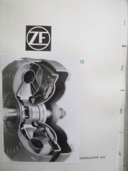 ZF Pressemappe zur IAA in Frankfurt 1983