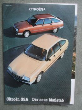 Citroen GSA November 1980