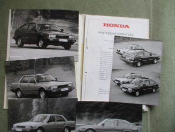 Honda Presseinformation Accord 16.November 1981