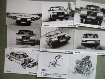 Volvo Pressemappe Modelljahr 1981