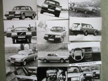 Volvo Pressemappe Modelljahr 1981