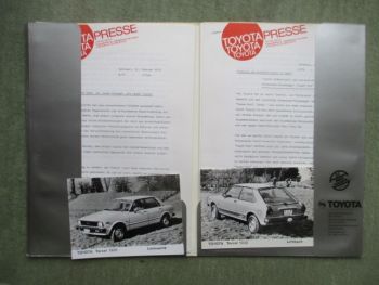 Toyota Presse Tercel 1300 Limousine +Liftback Februar 1979