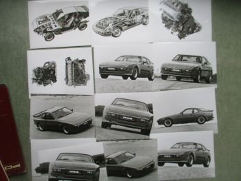 Porsche 944 Pressemappe IAA Frankfurt 1981