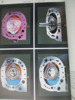 Audi NSU Wankel Entwicklung September 1971 Ordner Pressemappe
