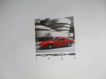Porsche Kalender 1989 56x59cm Format