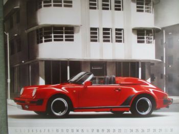 Porsche Kalender 1989 56x59cm Format