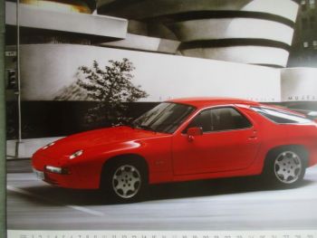 Porsche Kalender 1989 56x59cm Format
