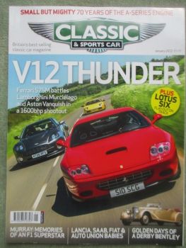 Classic & Sports Car January 2022