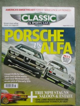 Classic & Sports Car August 2024