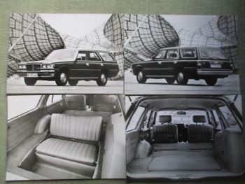 Toyota Crown Combi Deluxe Pressemappe Dezember 1980+Fotos