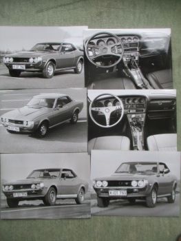 Toyota Celica Serie + Corona 2000 Januar 1976 +Fotos