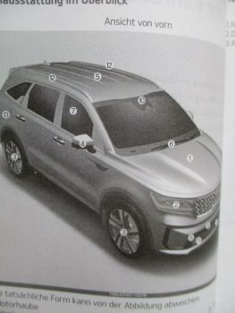Kia Sorento HEV PHEV Bordbuch Deutsch 2022 (MQ4)