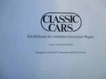 Veedol Fritz B. Busch Classic Cars Großformat