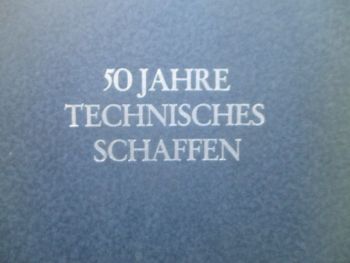 Phänomen-Werke Gustav Hiller Fünfzig Jahre technisches Schaffen 1888-1938