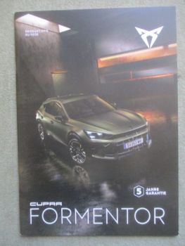Cupra Formentor Produktinfo 1/2026
