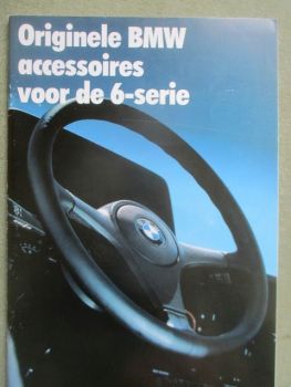 BMW 6-serie E24 Original accessoires 1/1988