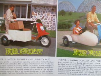 Harley-Davidson Topper August 1961 USA