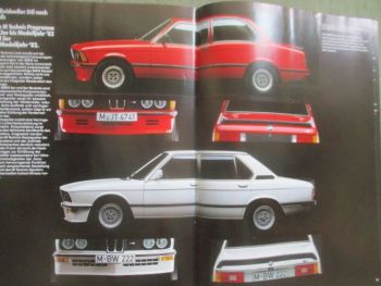 BMW M Technic Prospekt 1985