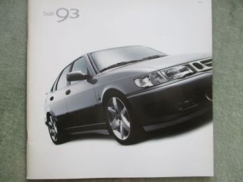 Saab 9-3 Prospekt Juni 2001