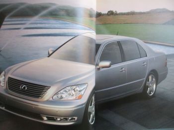 Lexus LS UCF30/31 Großformat Katalog August 2004 USA
