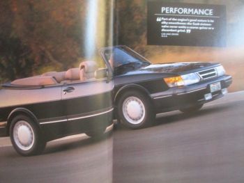Saab 900 +Convertible 1990 USA
